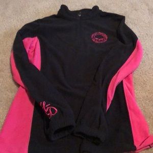 Harley 3/4zip fleece